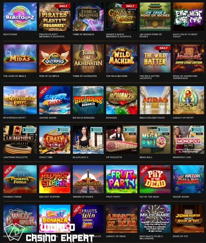 Furnizorii și sloturile la cazino online Videoslots | World Casino Expert Romania