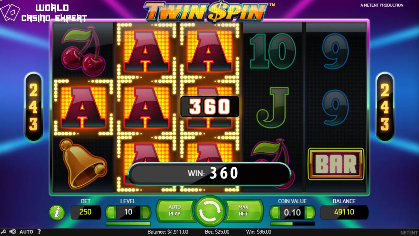 Simboluri de joc Twin Spin | World Casino Expert Brasil