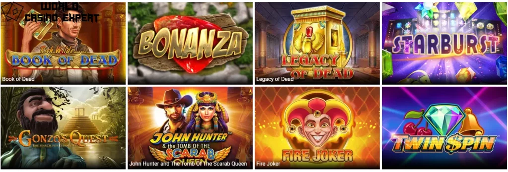 Jocuri și furnizori de la Online Casino WildSlots | World Casino Expert Romania