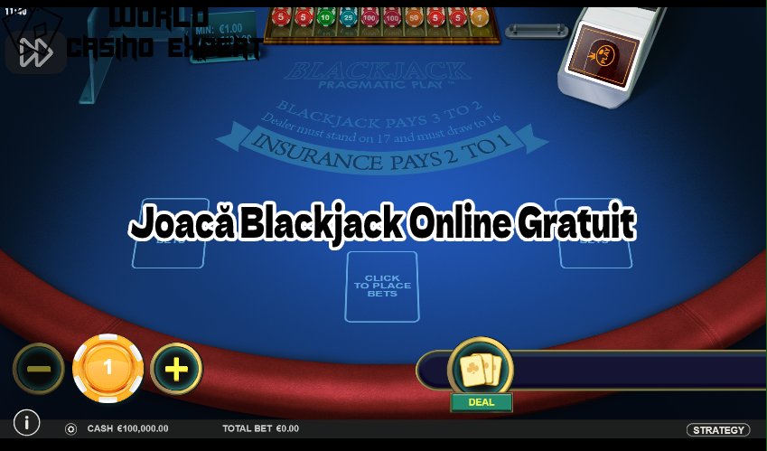 Joacă Blackjack Online Gratuit