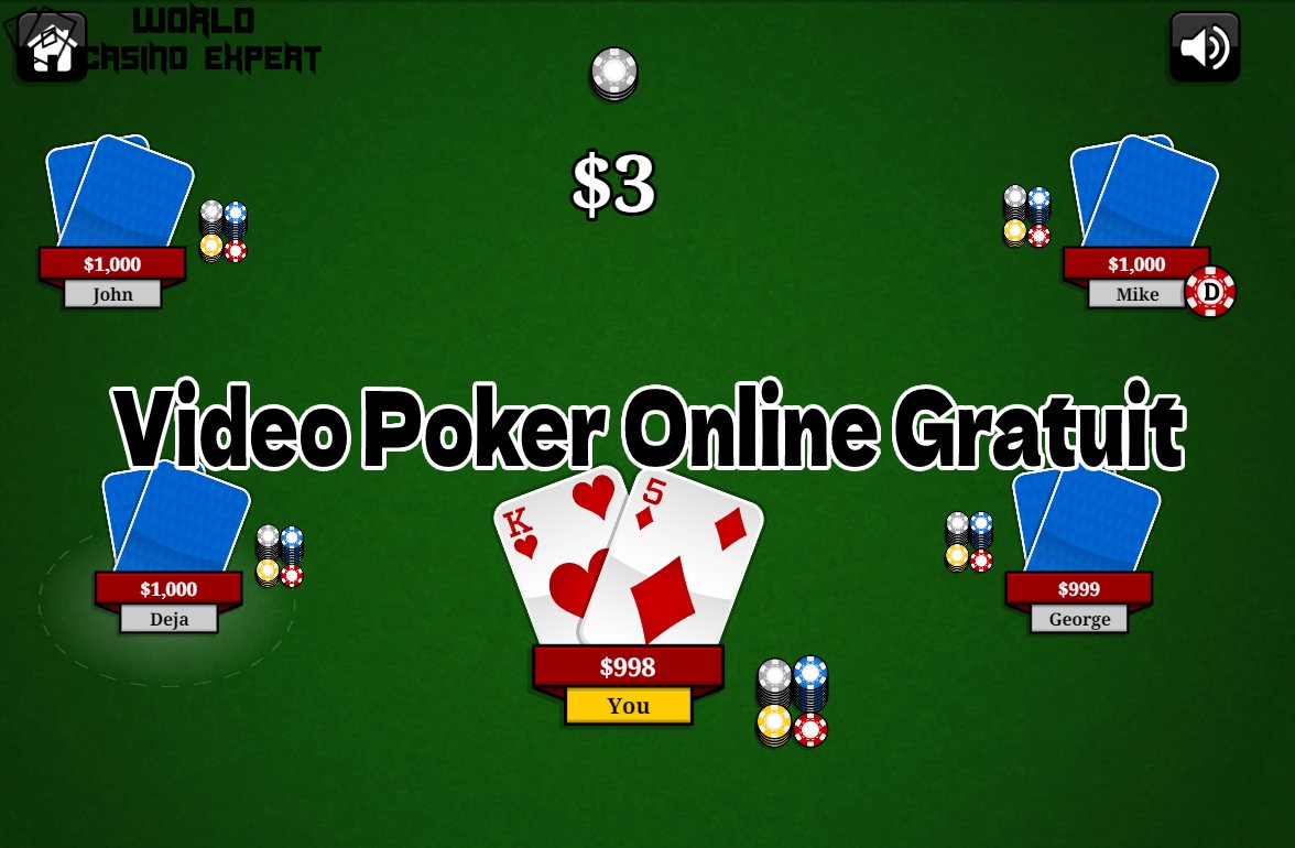 Video Poker Online Gratuit