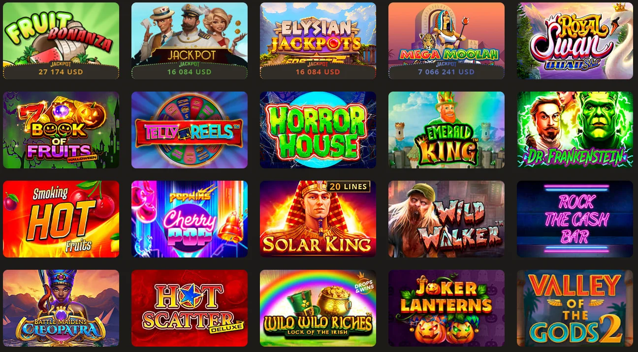 Jocuri de masă și sloturi online în cazinoul PlayFortune