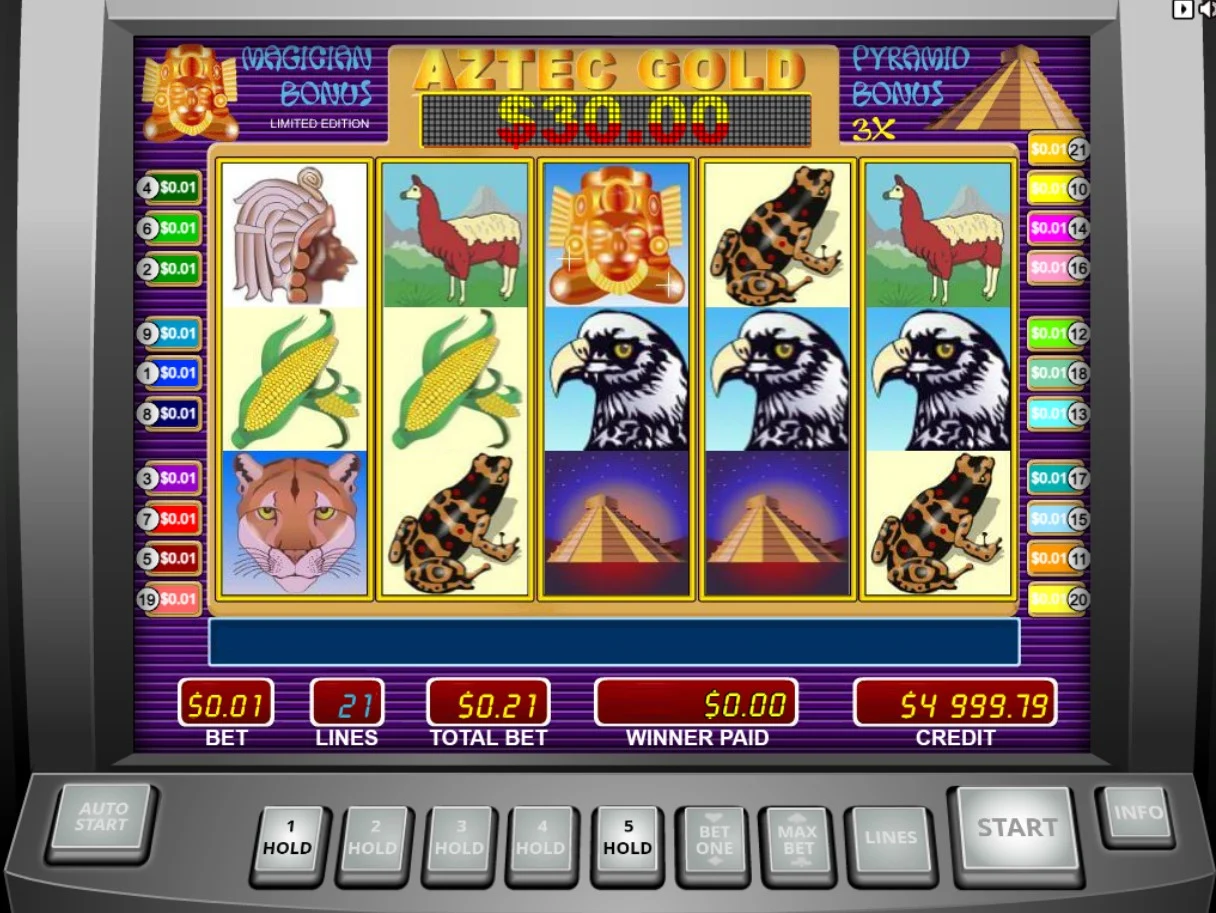 Recenzie Slot Online Aztec Gold