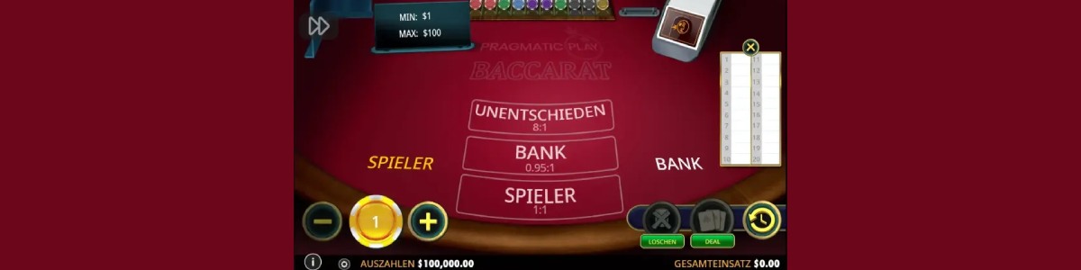 Joacă Baccarat Pragmatic Play – recenzie, bonusuri | World Casino Expert România