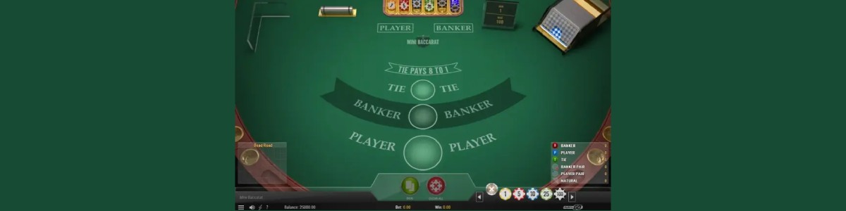 Joacă Mini Baccarat – recenzie, bonusuri | World Casino Expert România