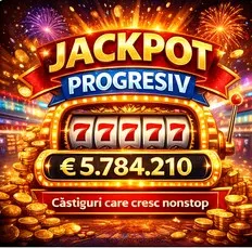 Sloturi cu jackpot progresiv – câștiguri mari online