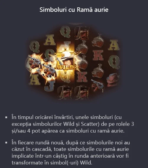 Simboluri cu ramă aurie