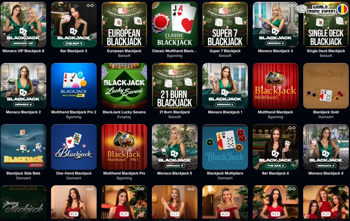 Live Casino și jocuri de tip Crash