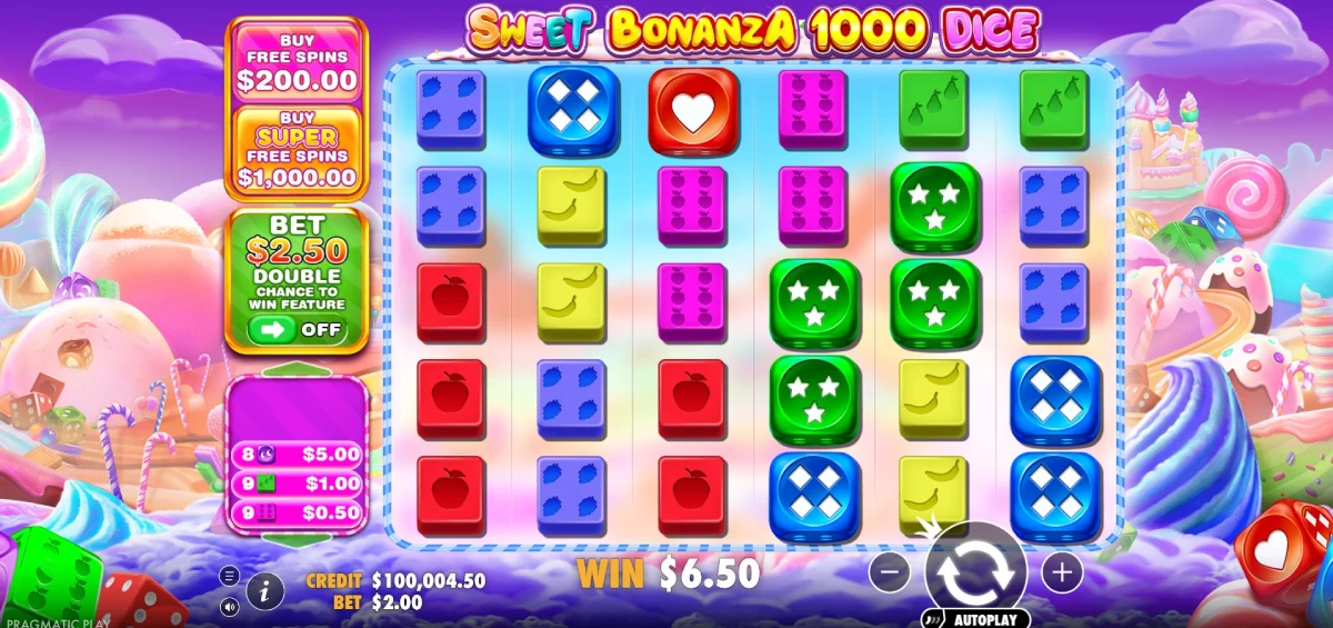 Recenzie slot Sweet Bonanza Dice