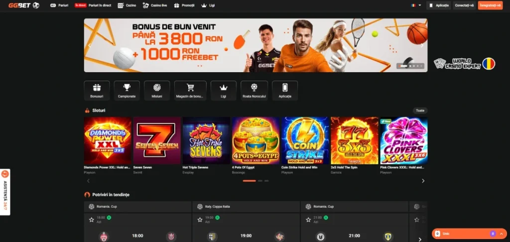 GGBet Casino România: Recenzie Detaliată, Jocuri și Opțiuni de Plată