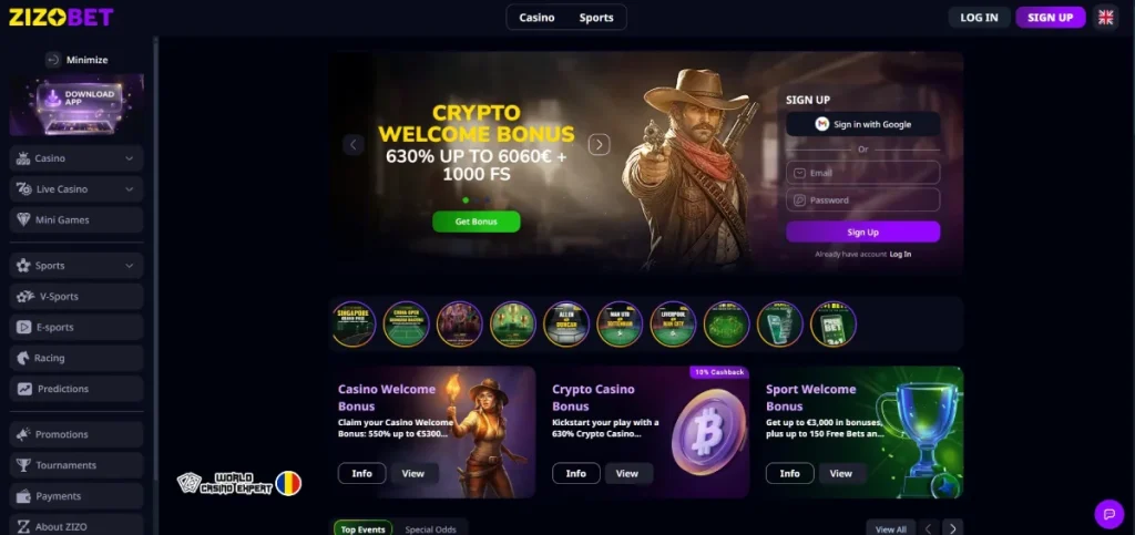 Zizobet Casino România: analiză detaliată și informații esențiale